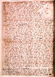 Brief von Isaac Newton, 28. November 1679