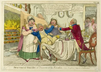 Schönheiten von Griechenland — oder — Luxus des Kremls. Siehe Brighton Vagaries. Ein Küchenstreich.