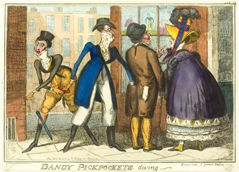 Dandy-Taschendiebe tauchen