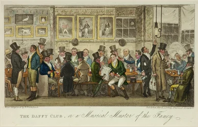 Der Daffy Club, oder ein musikalisches Treffen der Fancy, veröffentlicht 1824