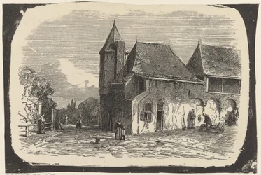 Ansicht des Koppelpoort in Amersfoort