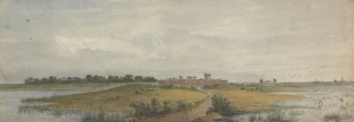 Schloss von Ostia und Porte Trojan
