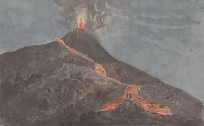 Vesuv in Eruption
