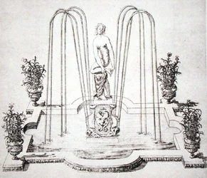 Brunnenentwurf aus 