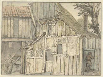 Fassade eines Bauernhauses