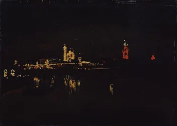 Beleuchtung des Moskauer Kremls, 1896