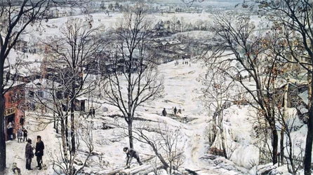 Landschaft im Winter