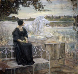 Porträt der Frau des Künstlers