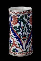 Topf mit Blumendekoration, Iznik