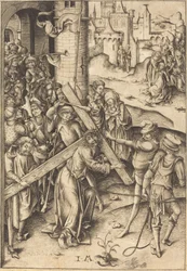 Das Tragen des Kreuzes, ca. 1480