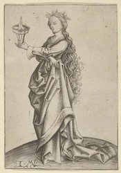 Die dritte kluge Jungfrau, ca. 1450-1503