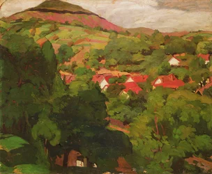 Landschaft bei Nagybánya, Ungarn