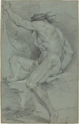 Nackte Figur (akademische Studie)