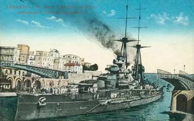 Schlachtschiff Leonardo da Vinci, Taranto, Italien