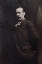 Porträt des französischen Komponisten Charles Maria Widor