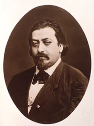 Porträt des polnischen Komponisten Henryk Wieniawski (1835-1880)