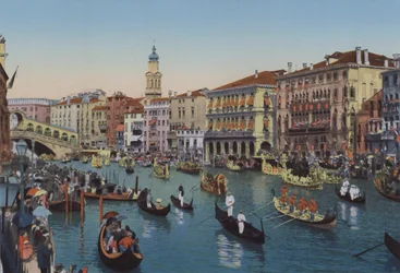 Venedig, Regatten auf dem Canal Grande