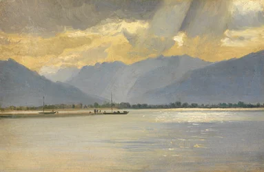 Eine Berglandschaft