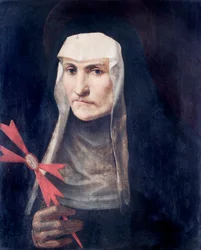 Eine heilige Nonne, ca. 1600