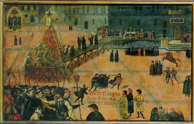 Autodafé von Girolamo Savonarola