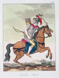 Kavalleriebogenschütze, aus L