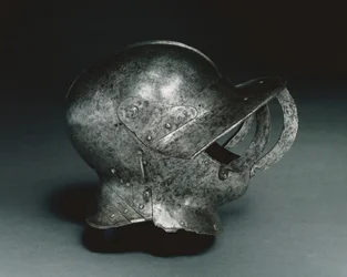 Geschlossener Burgonet-Helm, frühe 1500er