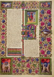 Erstes Buch der Könige, aus der Borso d