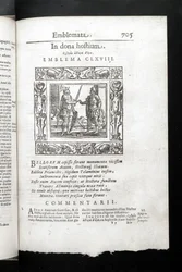 Illustration aus den Emblemata, 1621