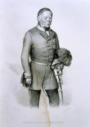 Maresciallo Radetzky Graff, Illustration aus Die Geschichte Italiens