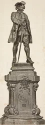 Denkmal für Carlo Goldoni (1707-1793) von Antonio dal Zotto, enthüllt am 20. Dezember