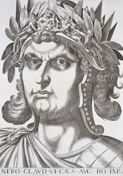Nero Caesar (37-68 n. Chr.), 1596