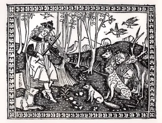 Orpheus spielt für die Tiere, 1500