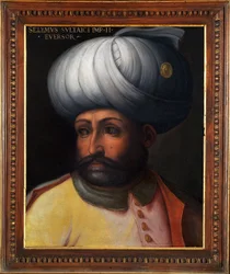 Osmanisches Reich: Porträt des neunten osmanischen Sultans Selim I. der Schreckliche