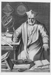 Porträt von Kardinal Christopher Clavius, 1606