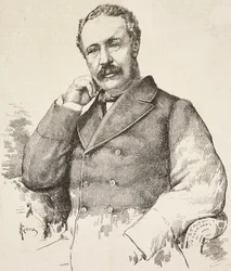 Porträt von Charles George Gordon, bekannt als Gordon Pascha