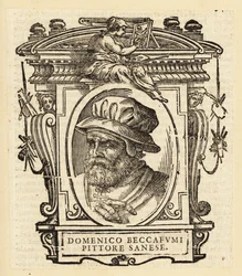 Porträt von Domenico di Pace Beccafumi, italienischer Renaissance-Maler
