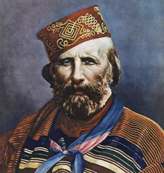 Porträt von Giuseppe Garibaldi (1807-1882), italienischer Politiker