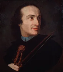 Porträt des italienischen Geigers und Komponisten Giuseppe Tartini (1692-1770)