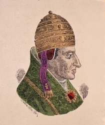 Porträt des Gegenpapstes Alexander V. (1409-1410)