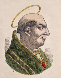 Porträt von Papst Agapetus I