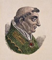 Porträt von Papst Benedikt IV (900-903)