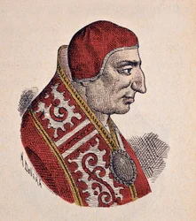 Porträt von Papst Benedikt VIII (1012-1024)