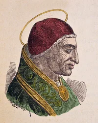 Porträt von Papst Dionysius (259-268)