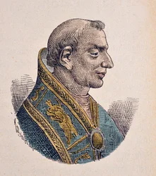 Porträt von Papst Donus (676-678)