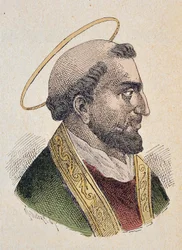 Porträt von Papst Evaristus I. (97-107)