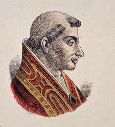 Porträt von Papst Gelasius II. (1118-1119)