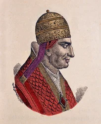 Porträt von Papst Gregor VI (1045-1046)