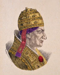 Porträt von Papst Gregor X. (1271-1276)