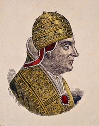 Porträt von Papst Johannes XIII (965-972)