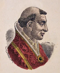 Porträt von Papst Leo VI (928-929)